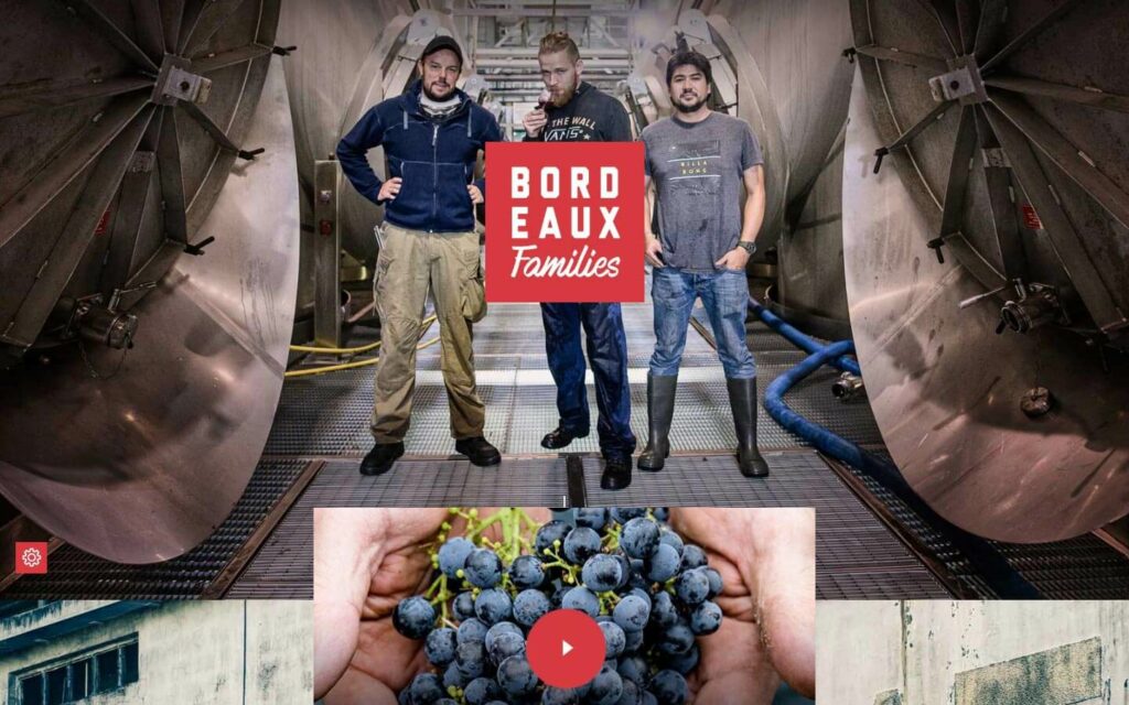 Studio Balbuzard présente le site web de Bordeaux Families
