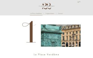 Studio Balbuzard présente le site web de 22 Place Vendôme